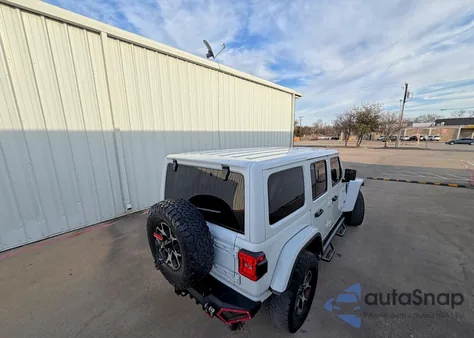 2021 Jeep Wrangler Unlimited Rubicon из США, поврежденный, VIN 1C4HJXFN8MW507257